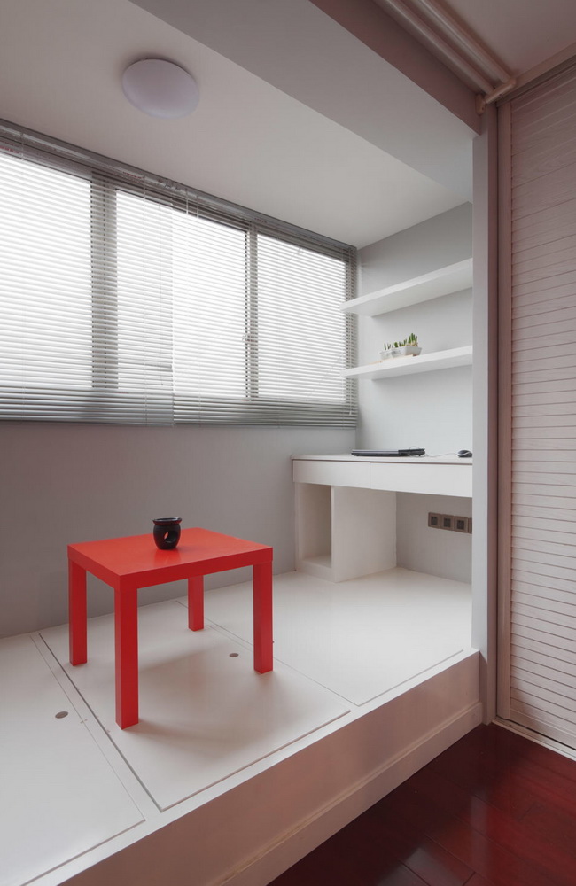 榻榻米现代简约风格装饰效果图台州装修